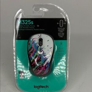 New Logitech M325s Wireless Mouse with Artistic Design